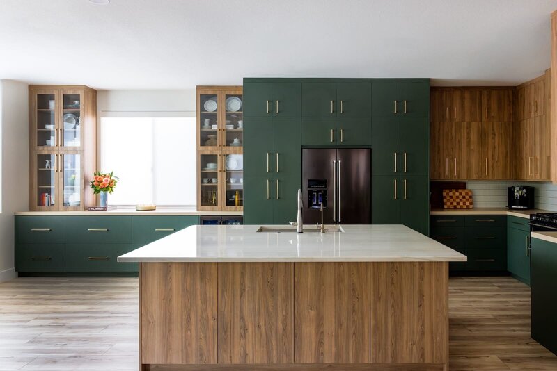 Contemporary Kitchen Remodel by Vegas Remodels project photo