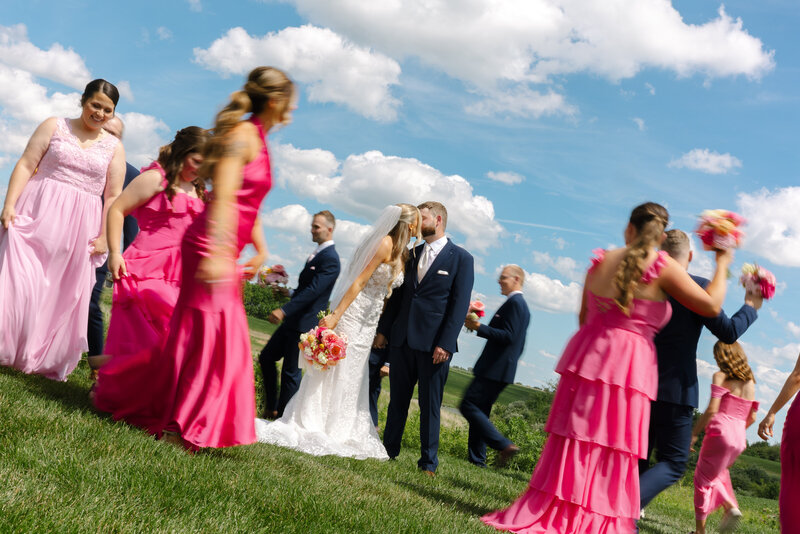 pink barn wedding dresses iowa Romantic North Carolina Farm Wedding Featuring Chic Nostalgia Wedding Dressa&b bridal shop