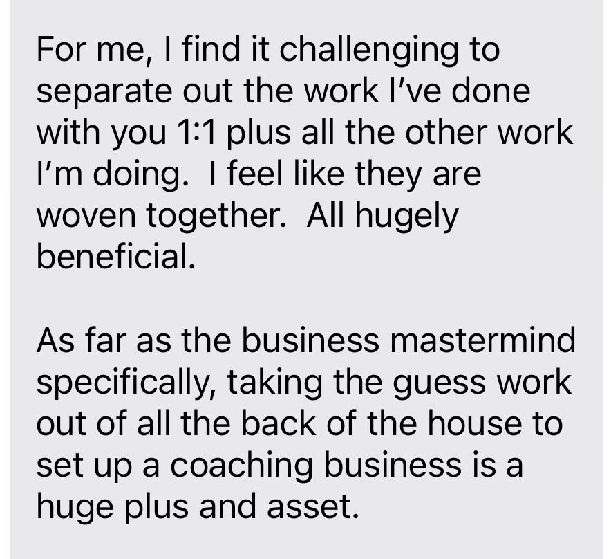 Greta Ertl – Life Coach – Client Testimonial