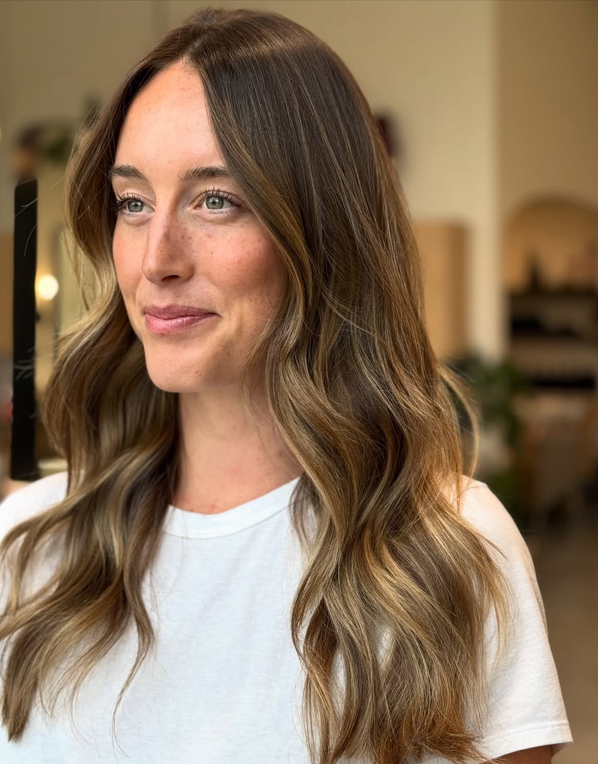 Bronde color and lived-in color created at Echelon Salon in Eagle, Idaho