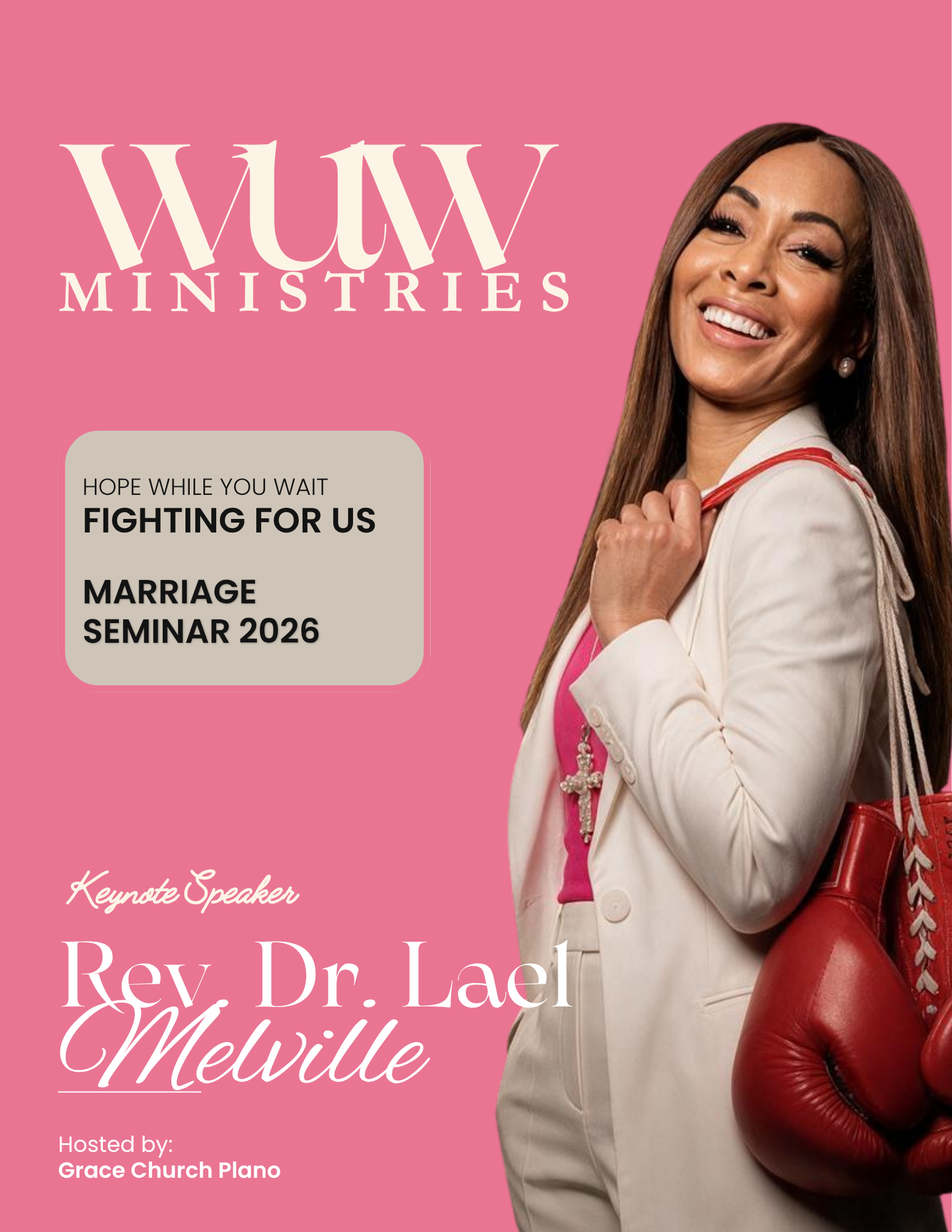 Rev. Dr. Lael C. Melville, host and lead speaker for the 2026 Marriage Seminar