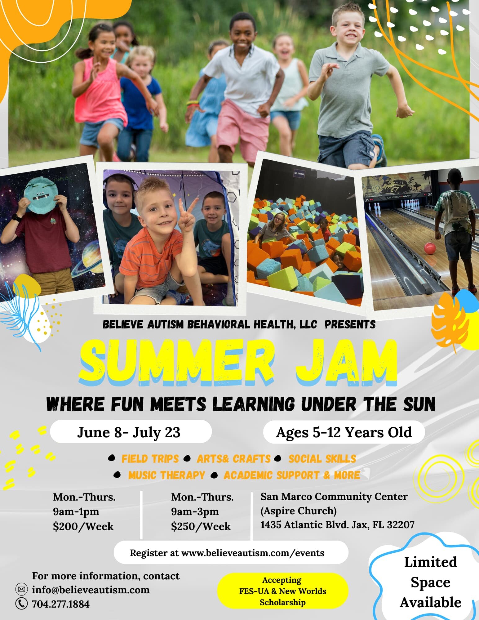 Summer Jam by Believe Autism