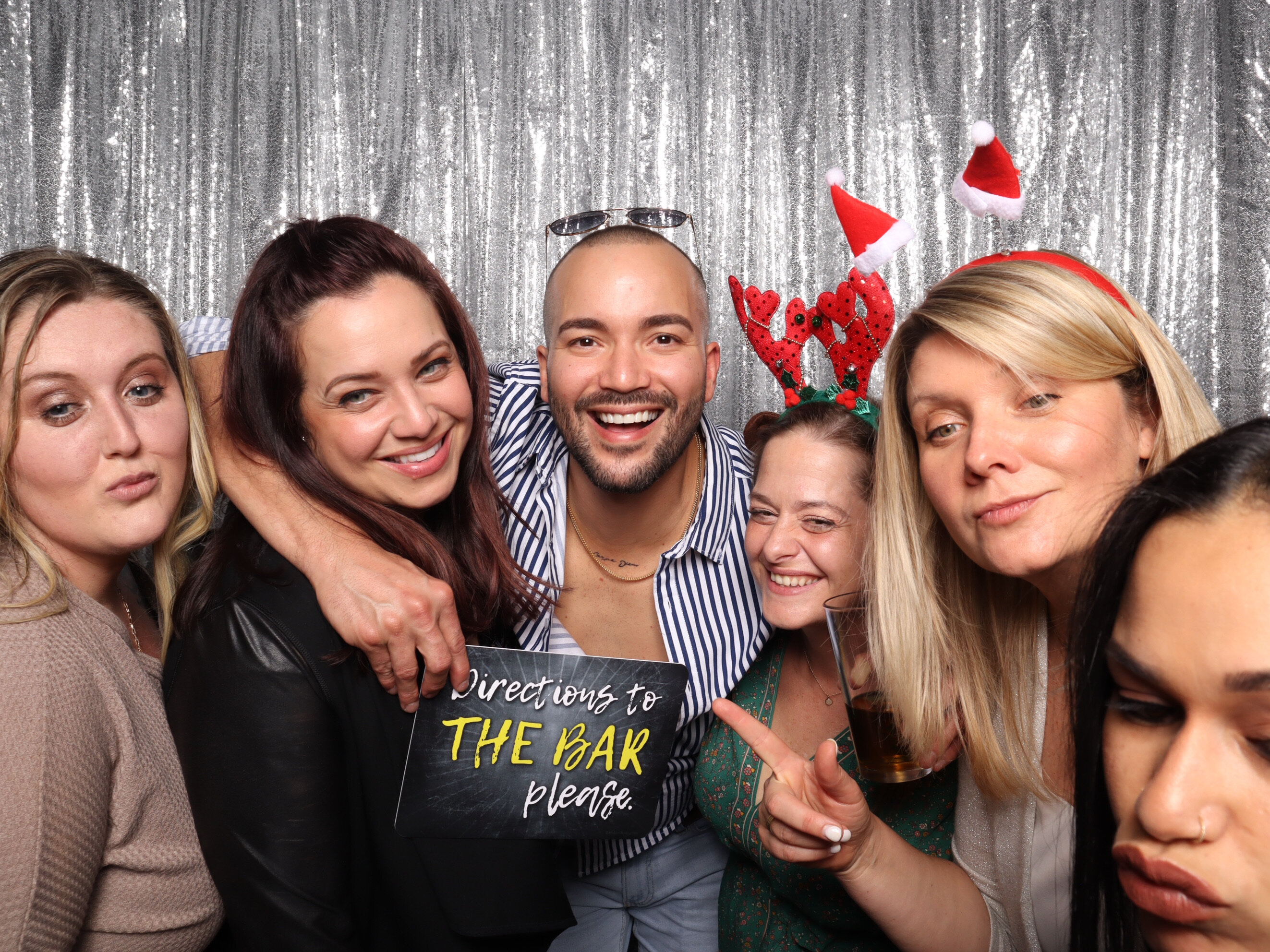 Pacific Dental Services holiday party photo booth