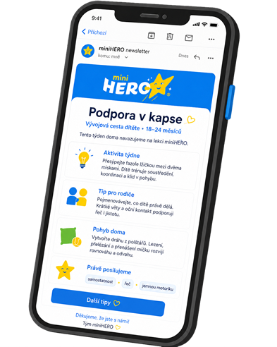 miniHERO Podpora v kapse