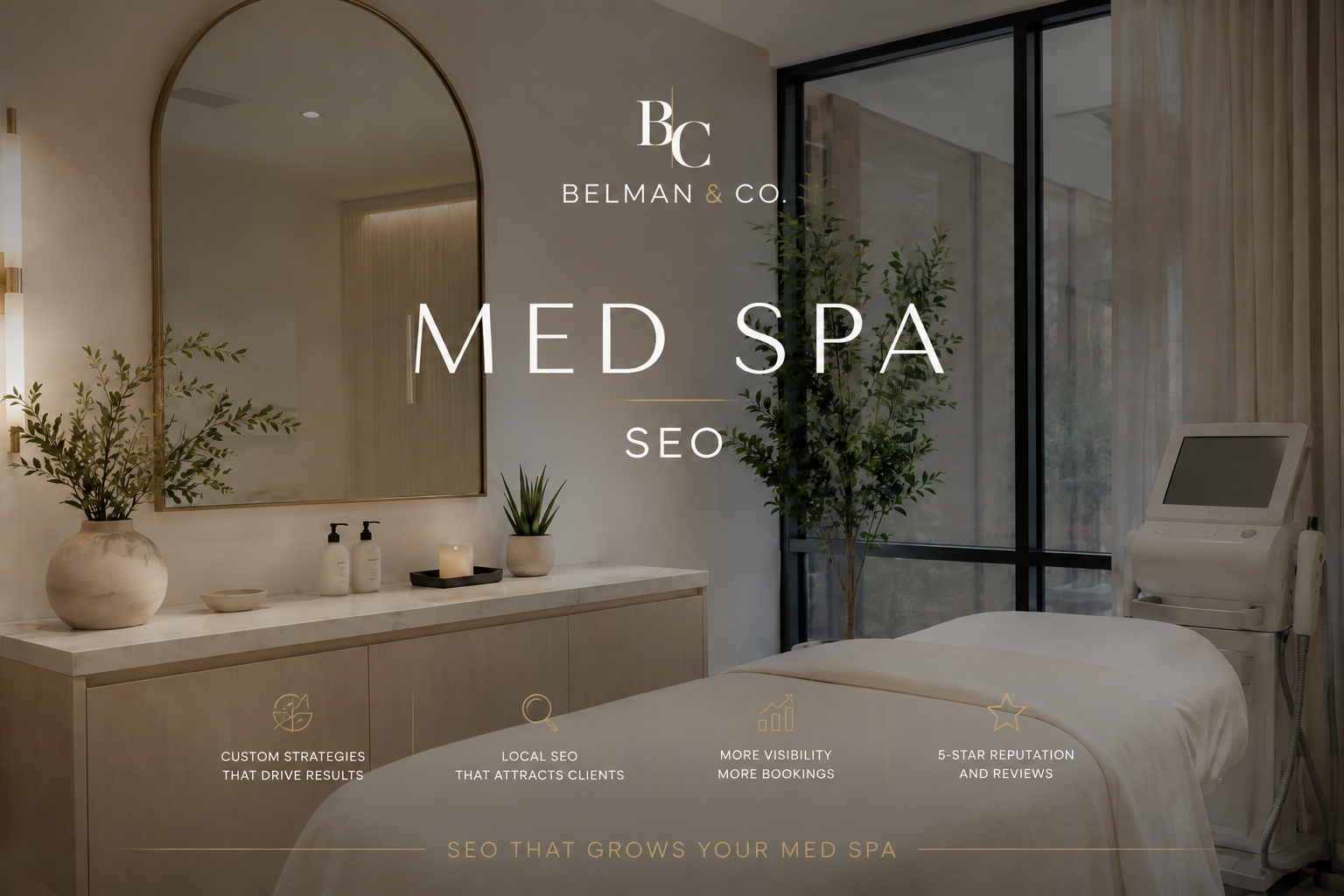 Med spa SEO company Belman & Co.