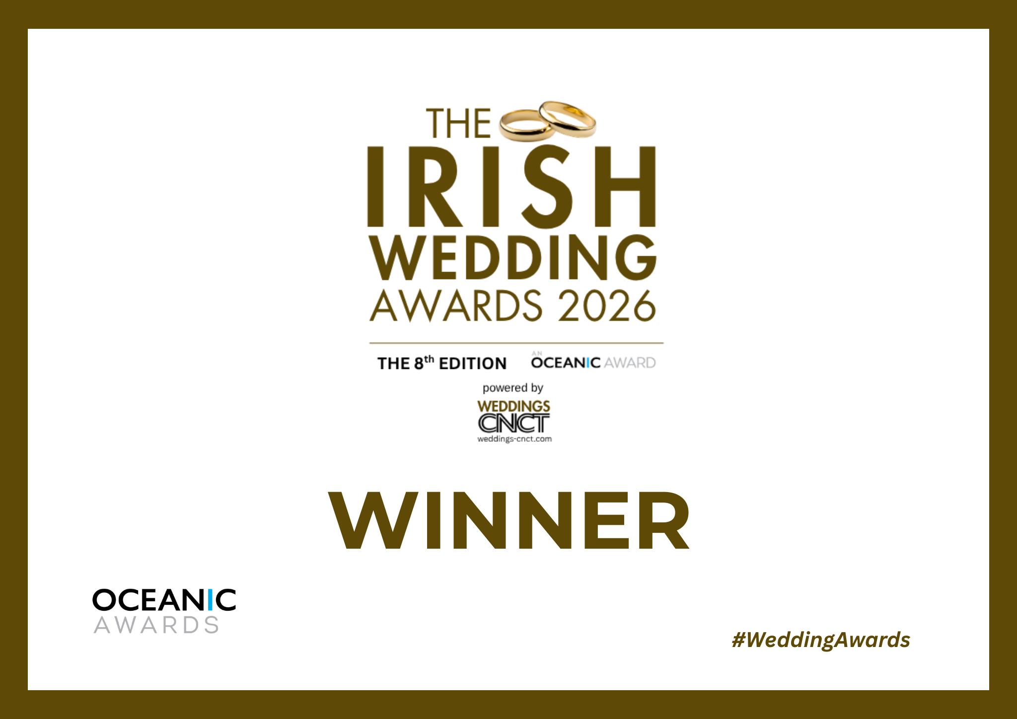 Irish Wedding Awards 2026