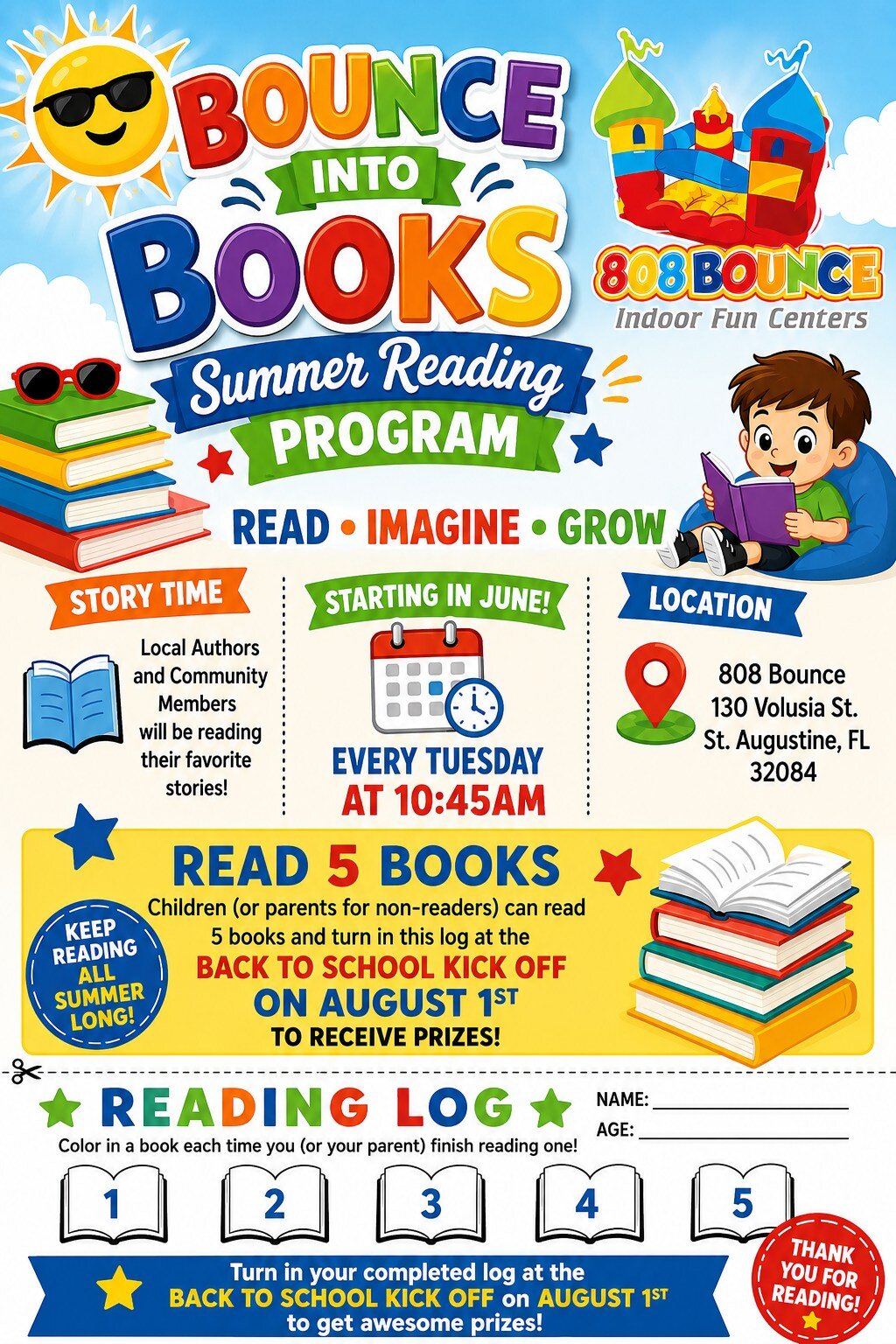 Bounce Into Books