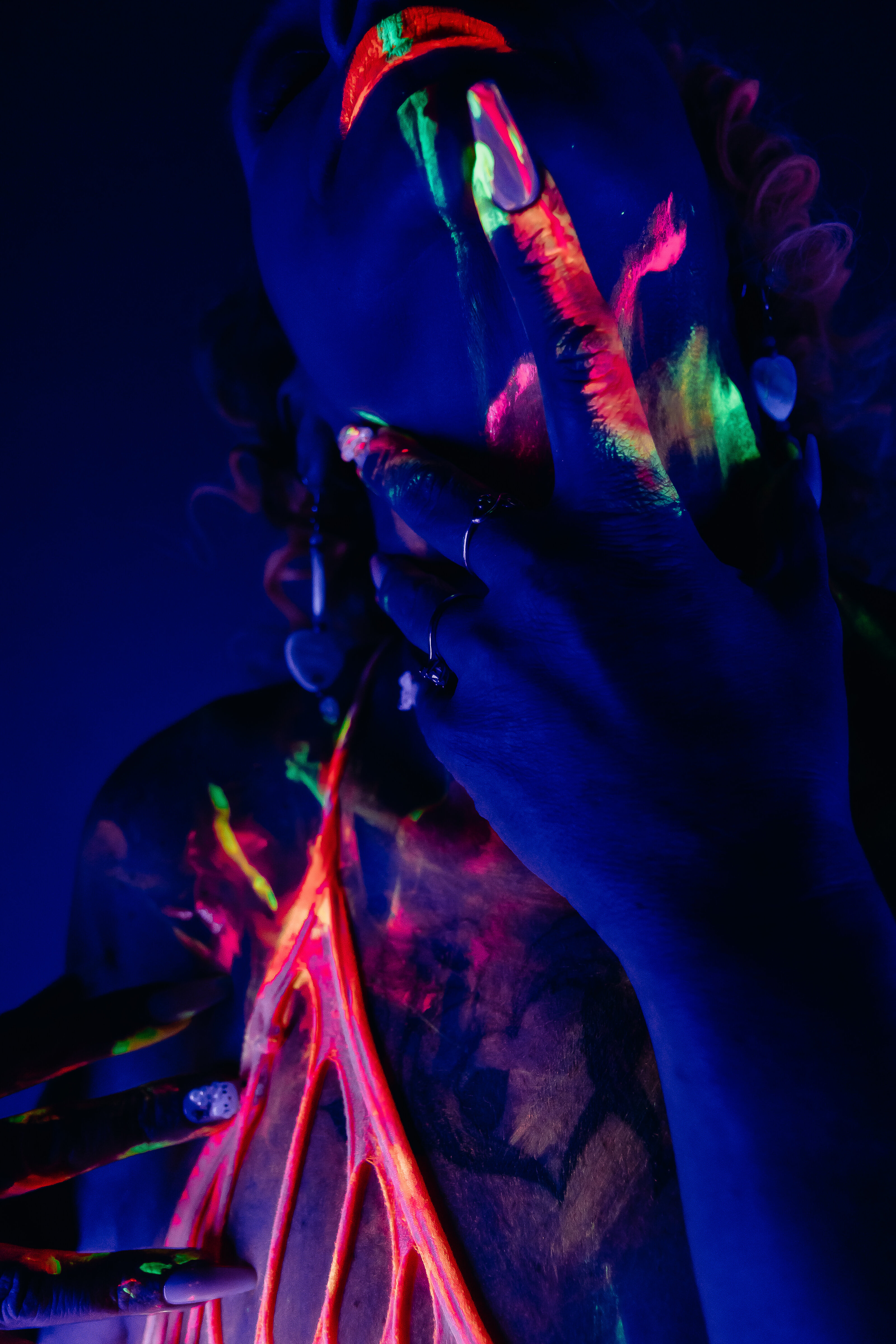 Blacklight Body Paint Experience