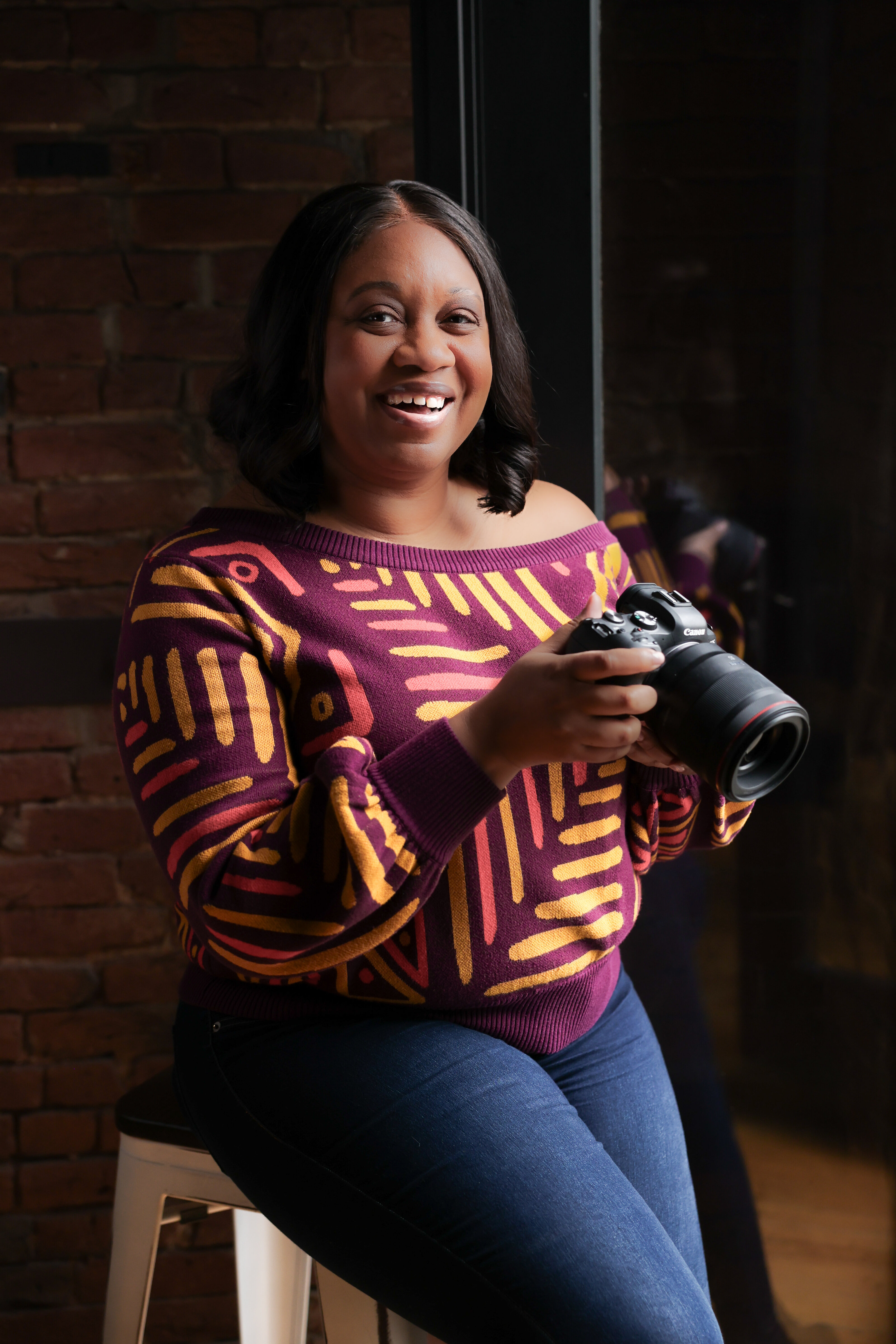 Nicole Griffin, DC boudoir photographer and founder of Nicole Griffin Photography