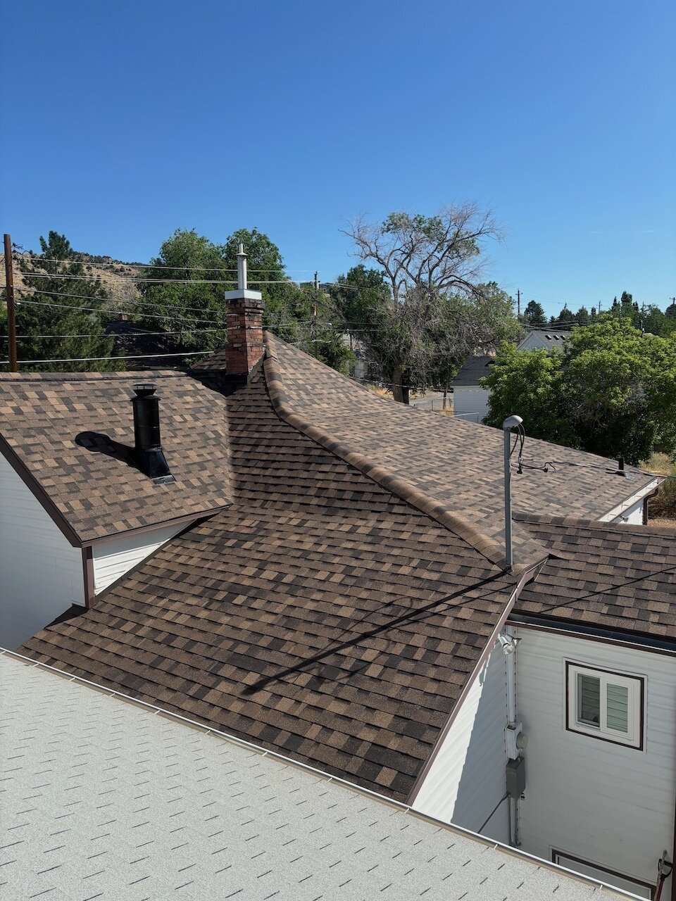 roof replacement certainteed landmark shingle residential in mona utah
