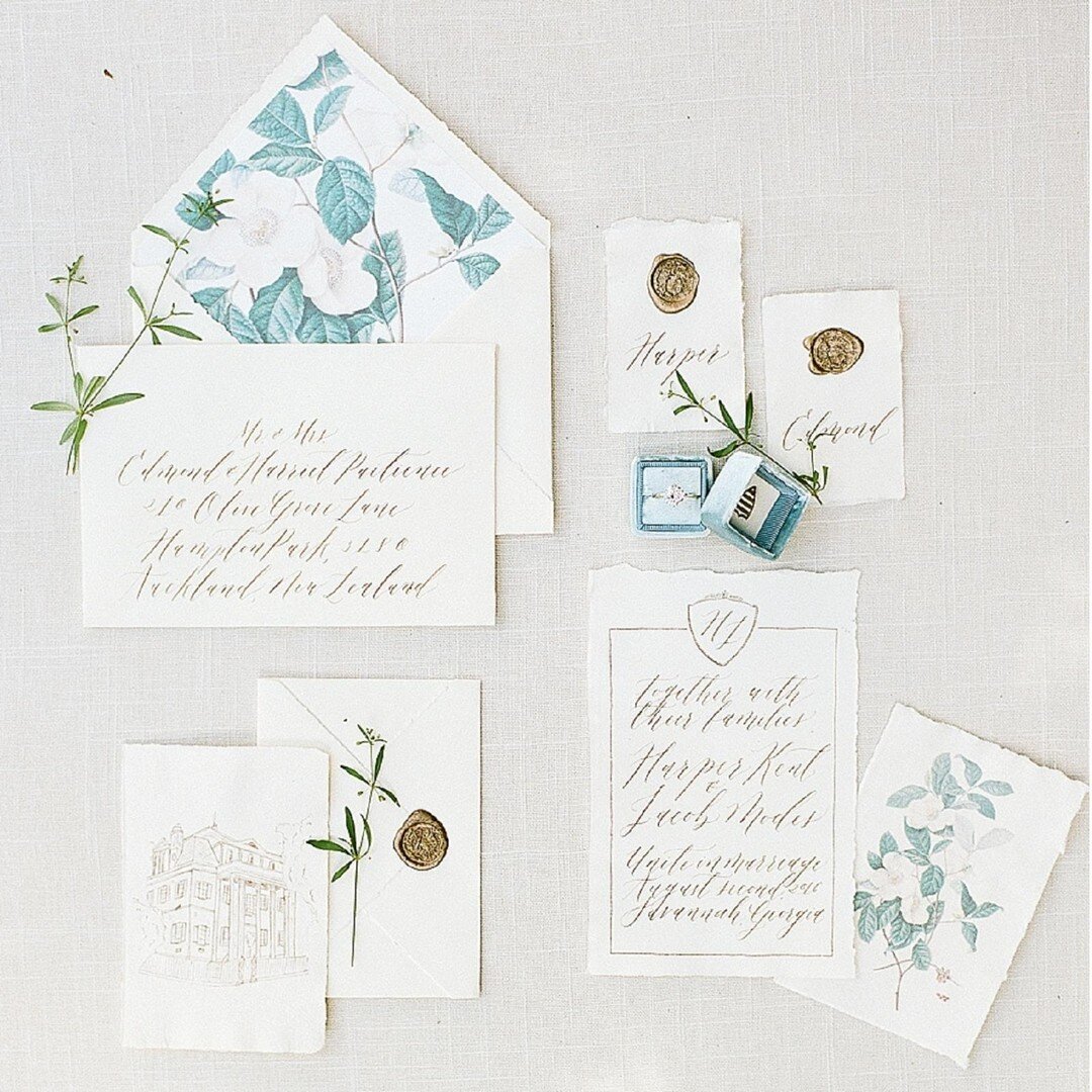 About Charleston wedding bridal flat lay photographed on film by stefanie morris