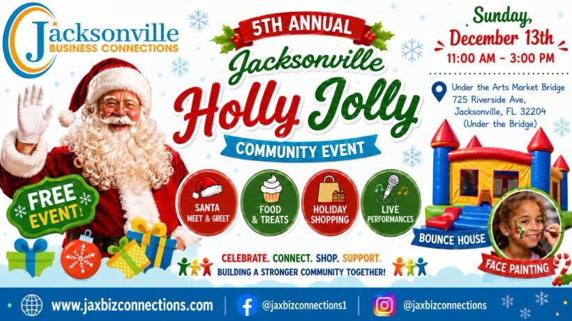 5th Annual Jacksonville Holly Jolly Event