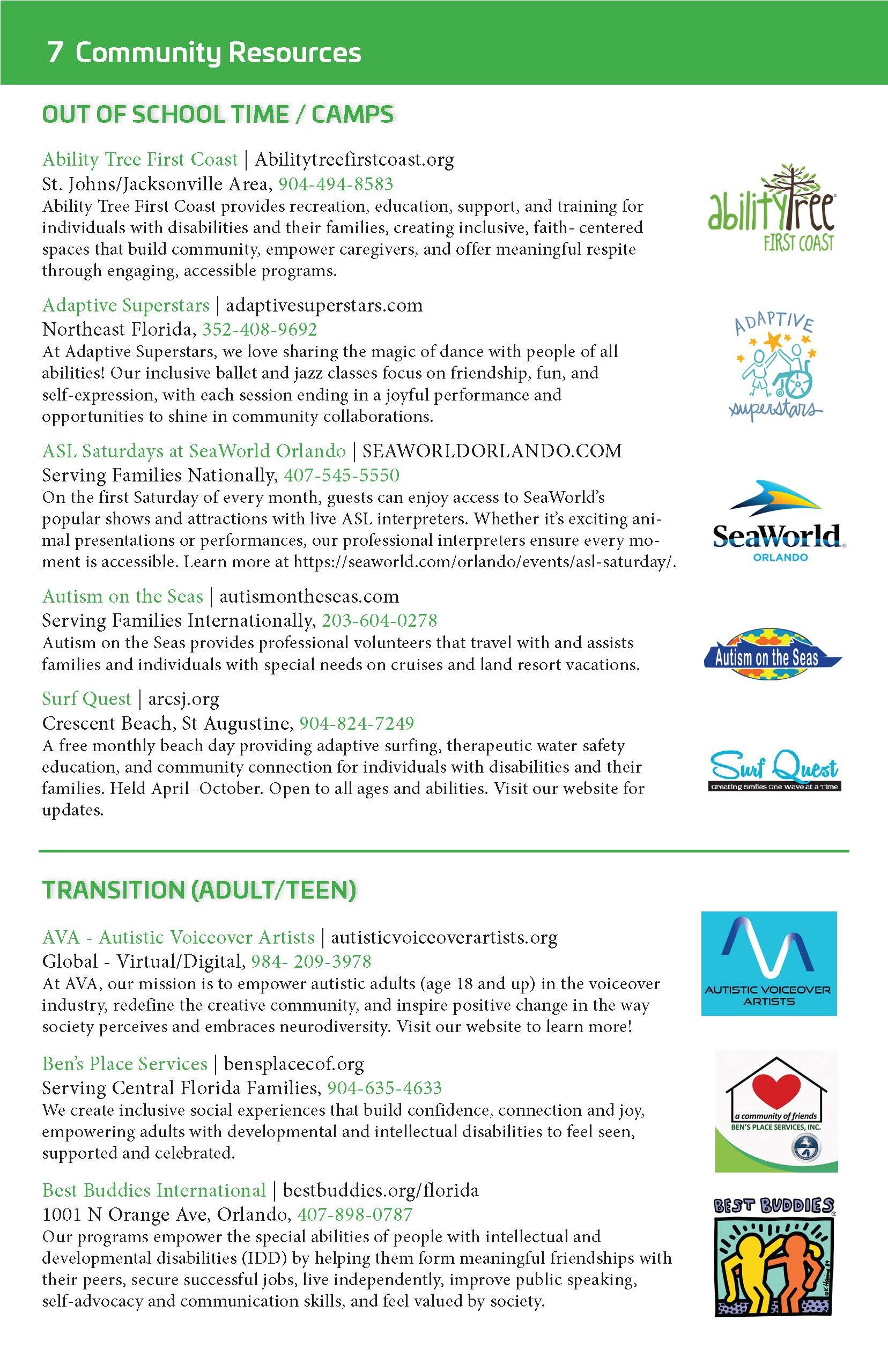 Bright Feats Jacksonville 2026 booklet page 8