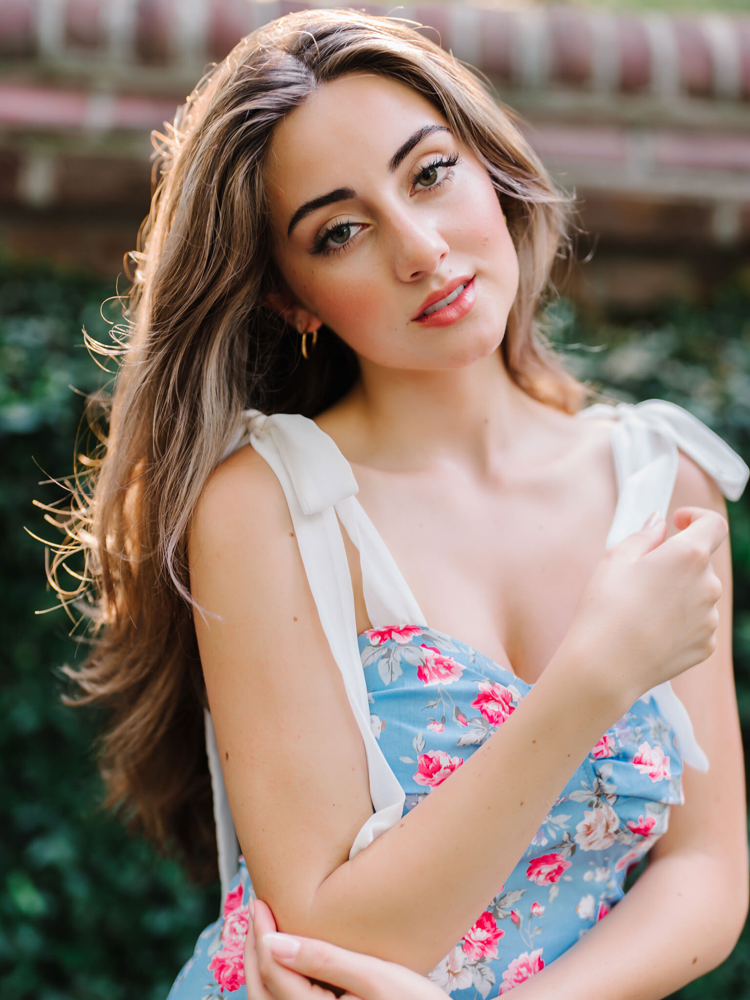 Charleston SC senior photographer high school senior session