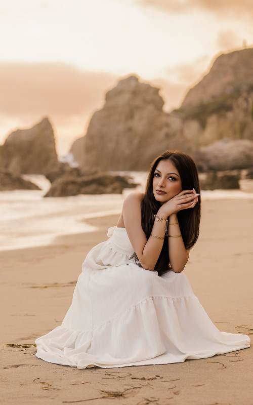 Senior portrait by Renee Bowen