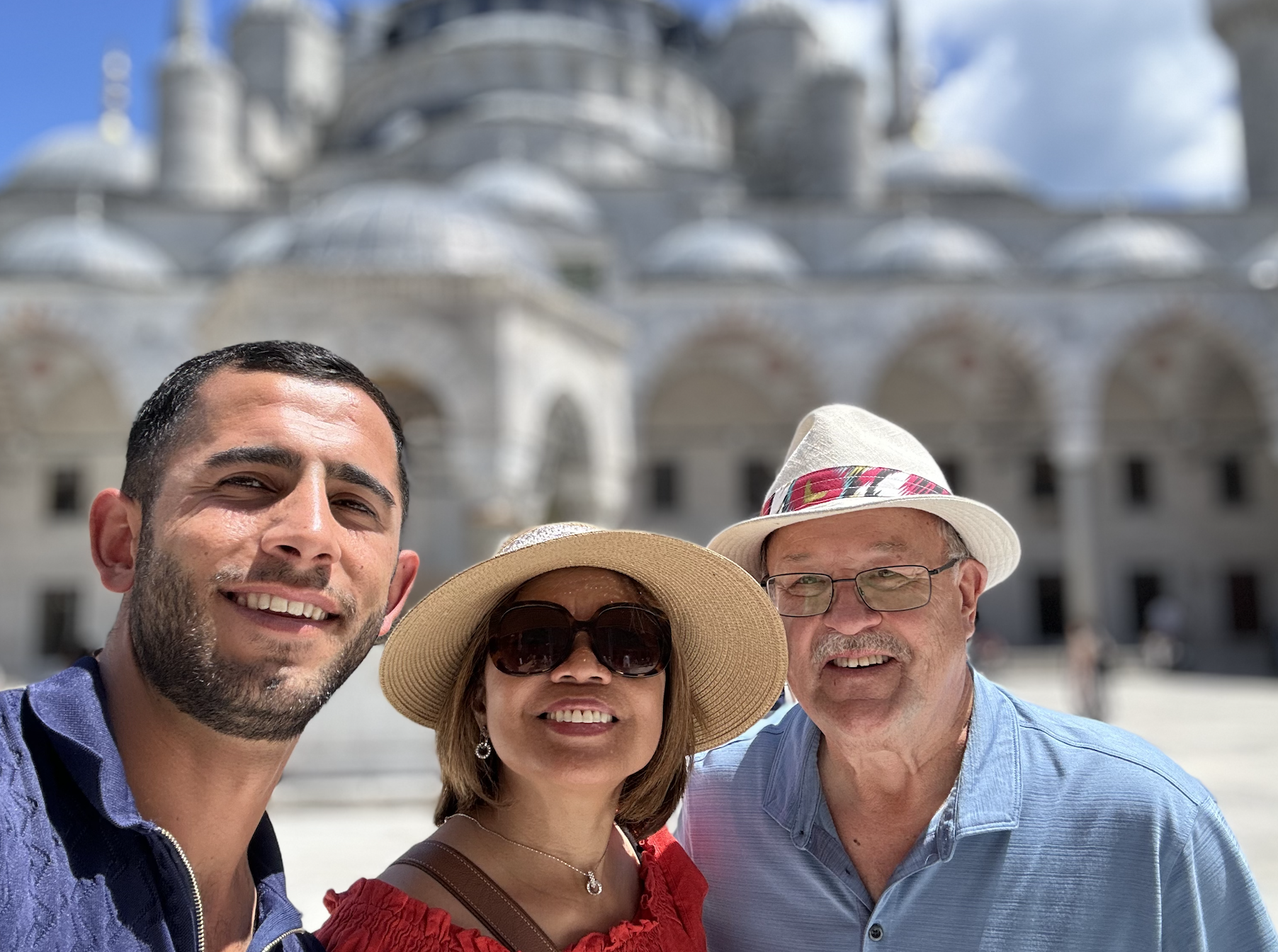 Your guide with guests