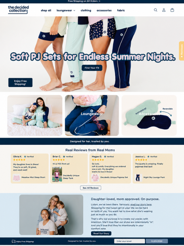 Strategic ecommerce website design
