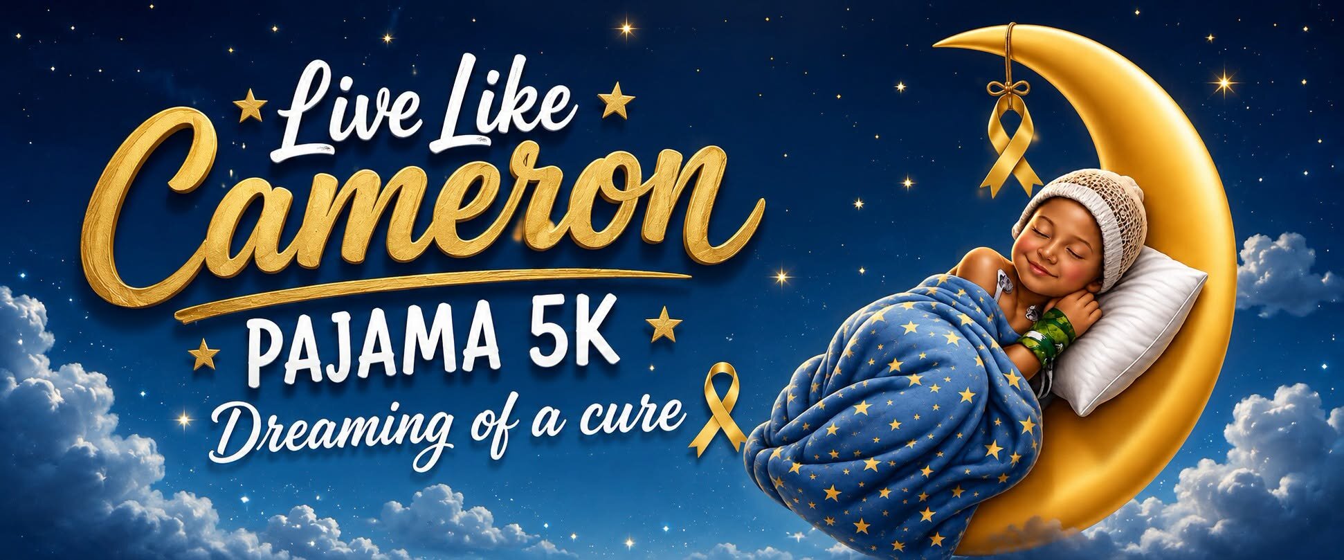 Live Like Cameron Pajama 5K Dreaming of a Cure