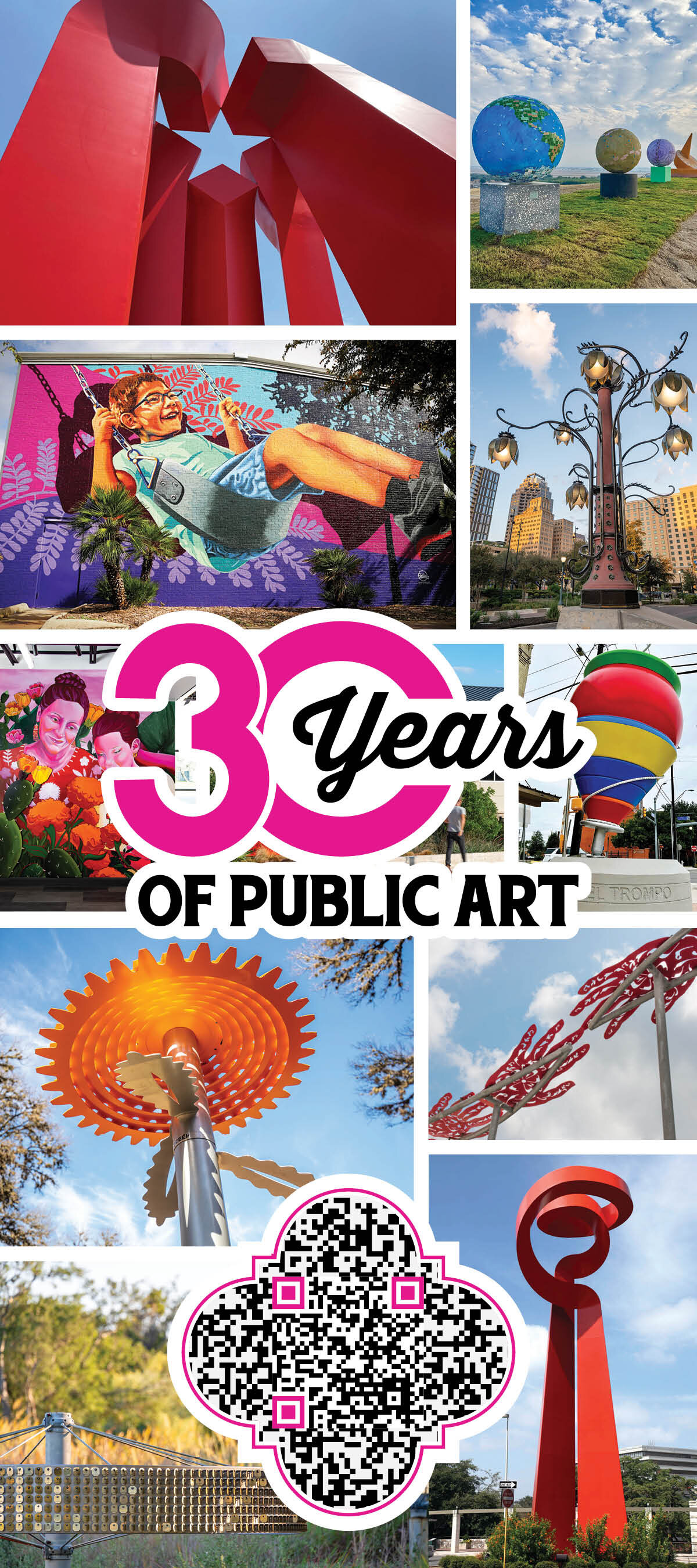 30 Years of Public Art City of San Antonio campaign