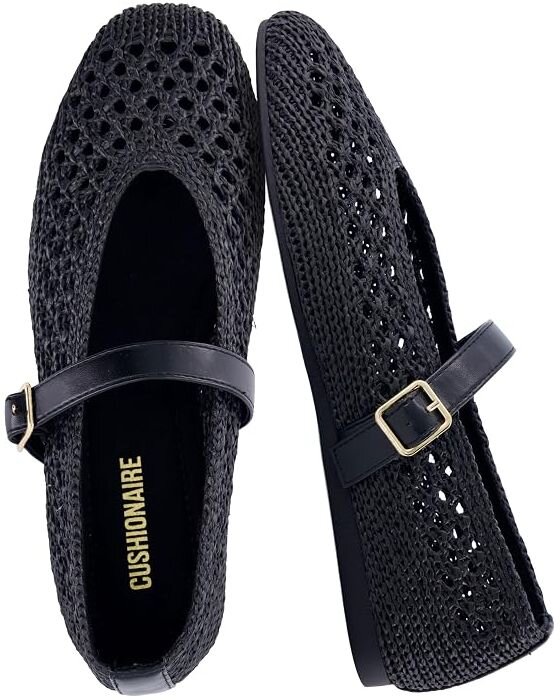 Navy Woven Mary Janes — Shoes fall family photo outfit idea