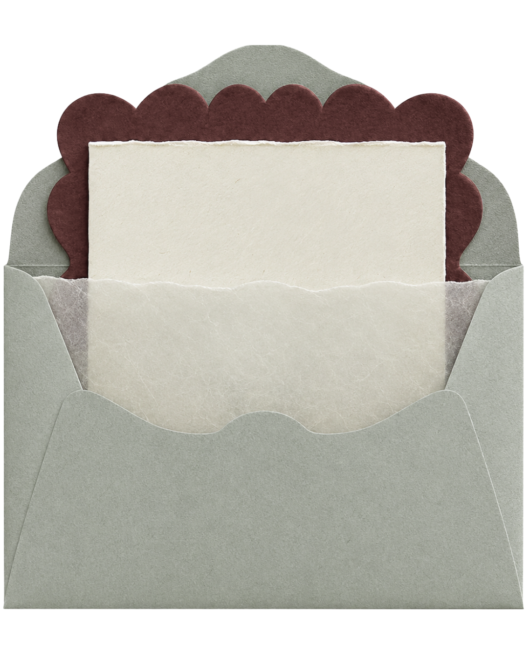 Envelope with letter
