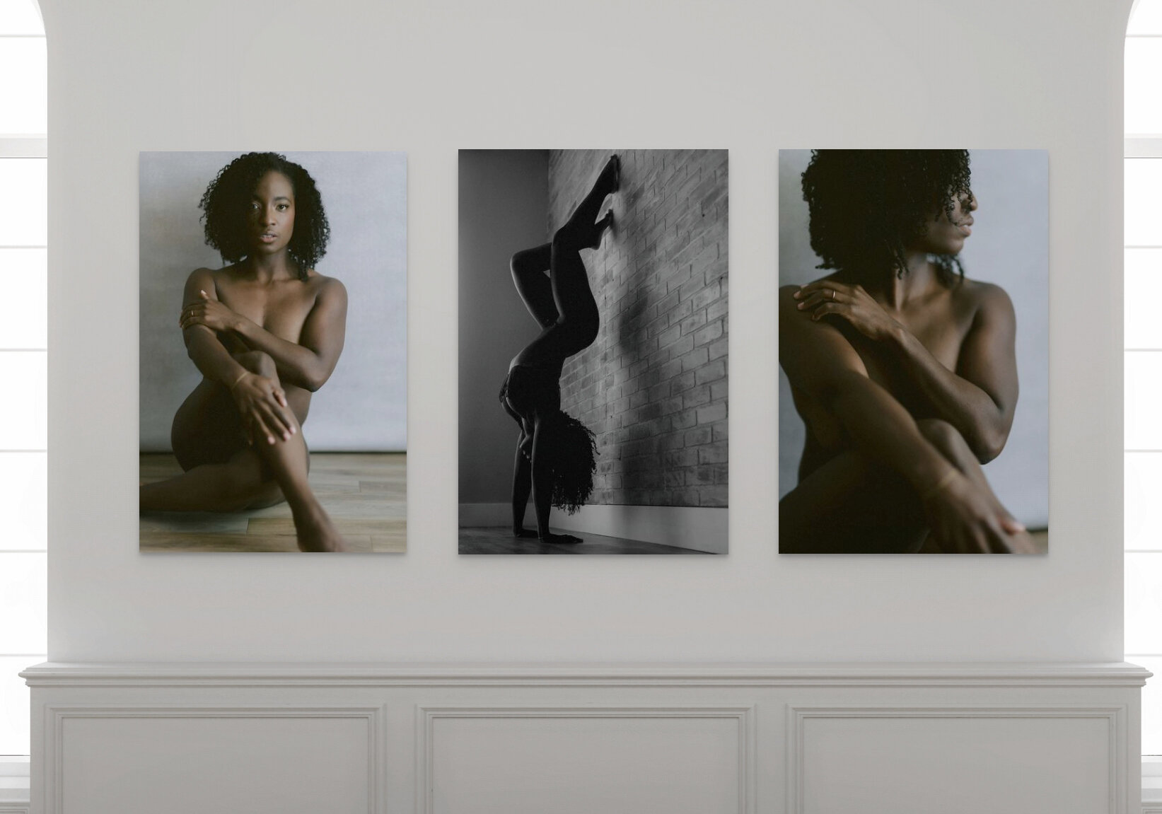 Fine art boudoir wall artwork by Heather Elizabeth