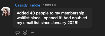 Member view count screenshot