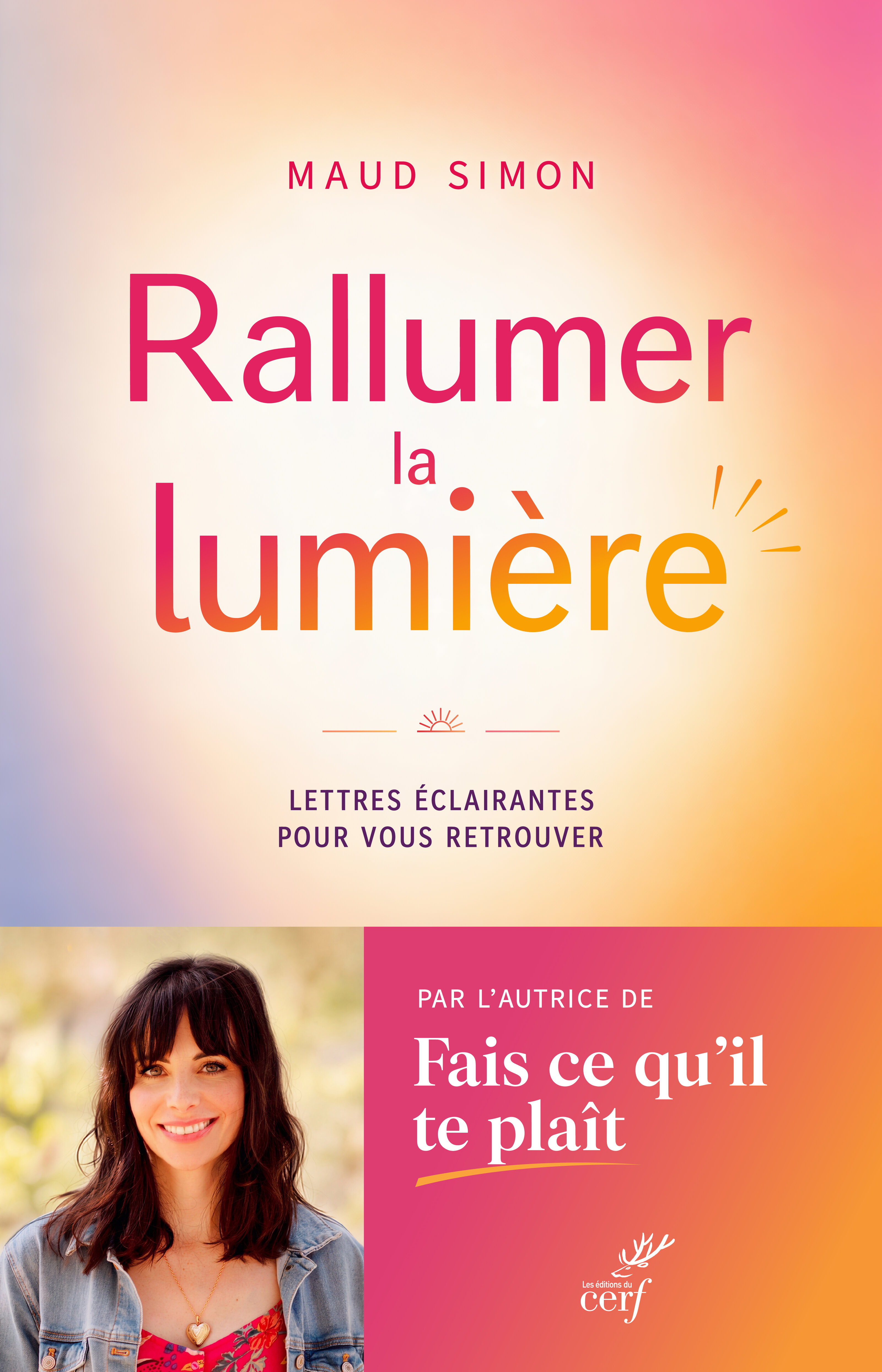 Couverture du livre Rallumer la lumière, de Maud Simon