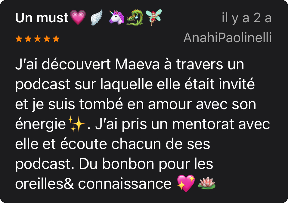 Maéva Warnier – Podcast Review