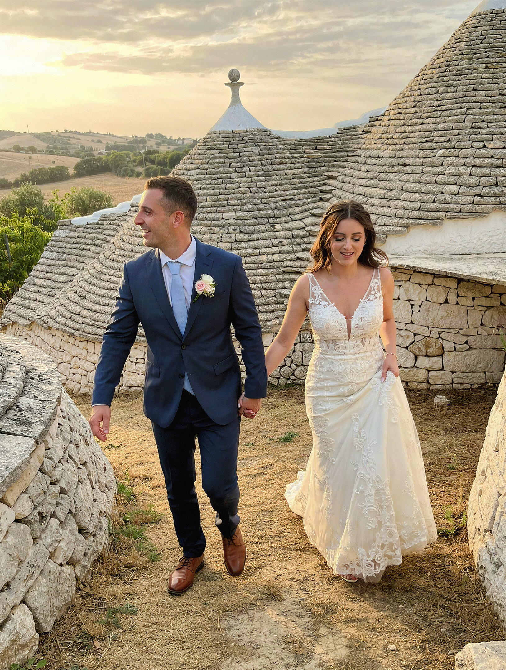 Documentary wedding moment