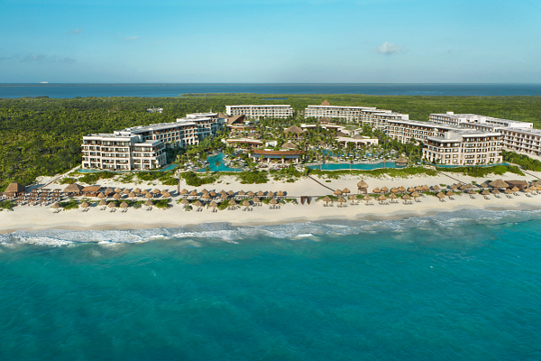 Aerial view of Secrets Playa Blanca