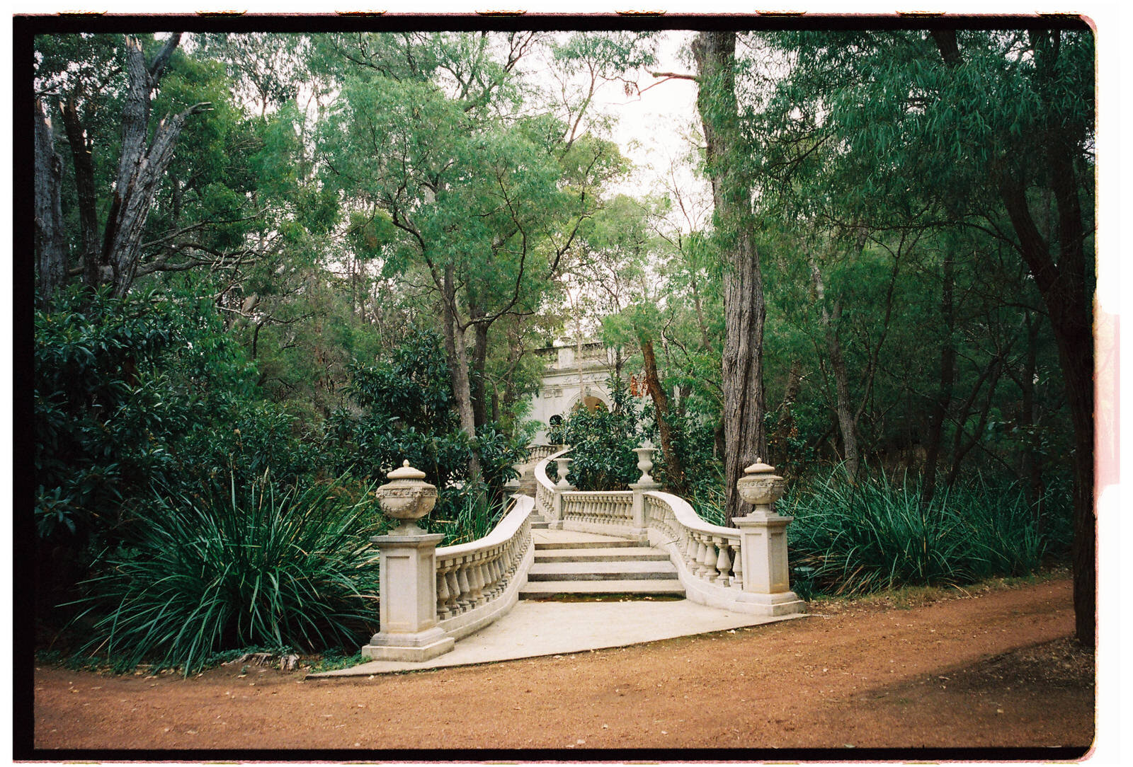 European-inspired garden architecture at La Forêt, an intimate wedding venue in Margaret River