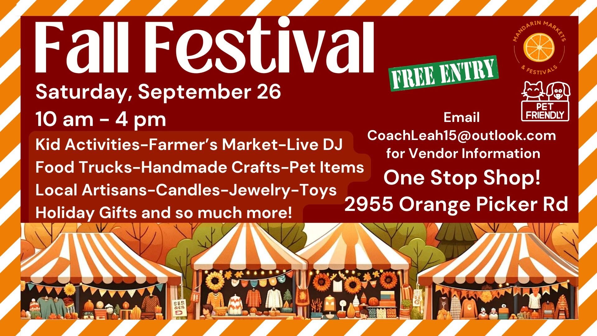 Free Fall Festival at Mandarin Markets
