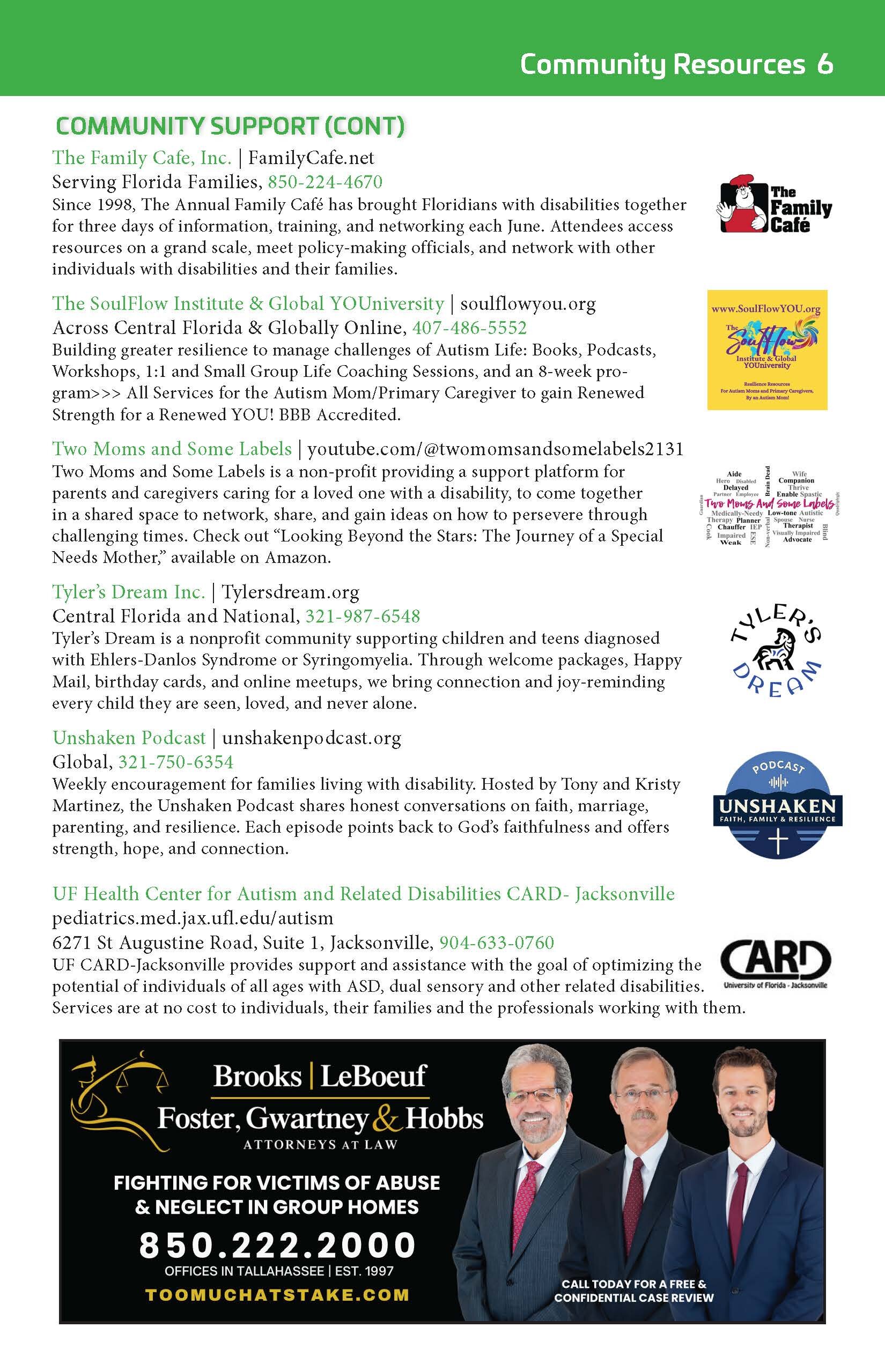 Bright Feats Jacksonville 2026 booklet page 7