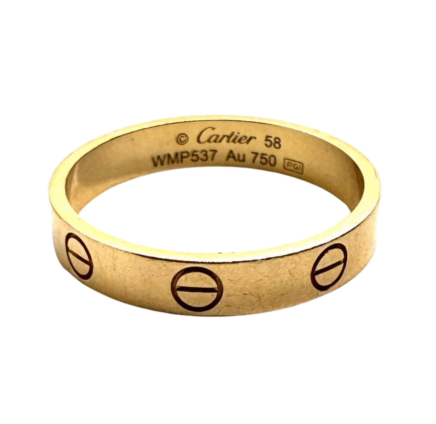 18k Rose Gold Cartier Band