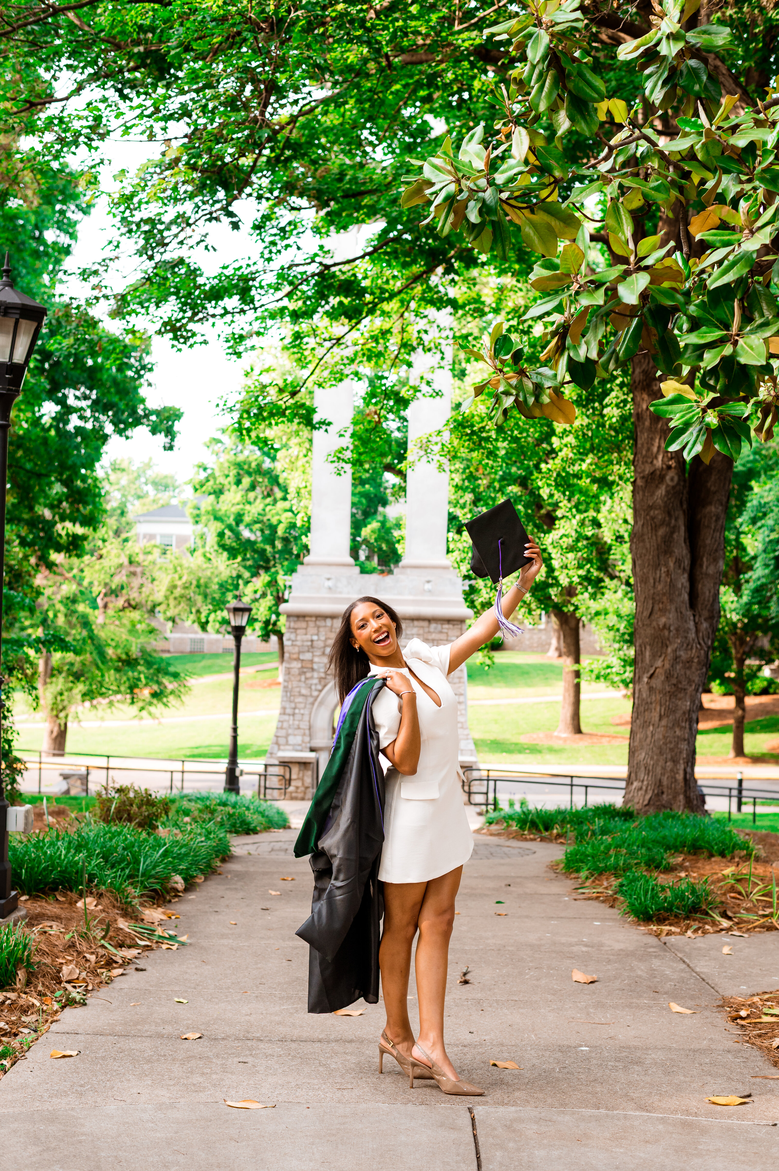 Unedited senior portrait