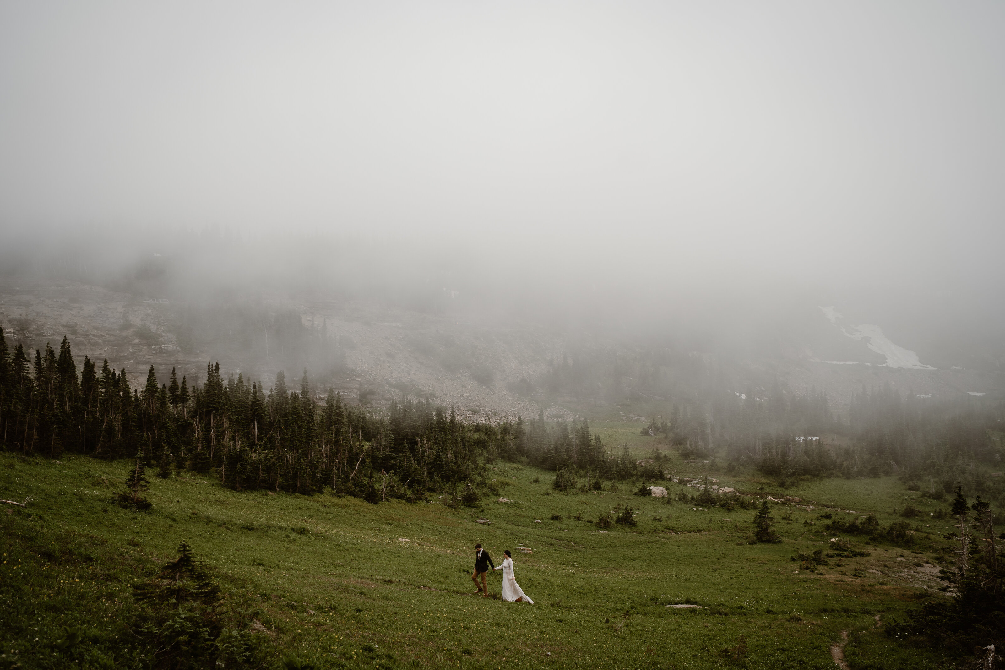 glacier-montana-adventure-elopement-brit-nicole-photography-117 How to Elope in Glacier National Park: Permits, Lakes, and Beargrass Season