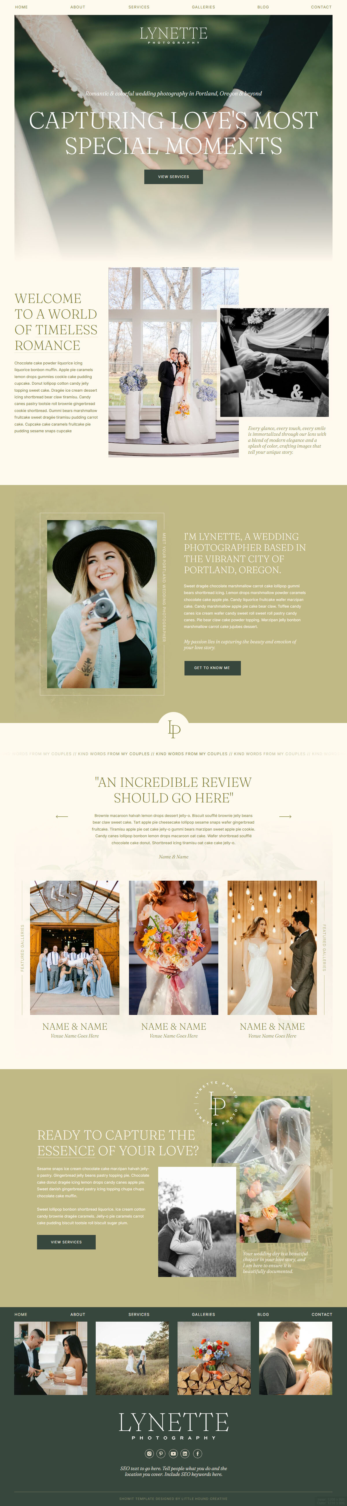 Lynette Showit Template