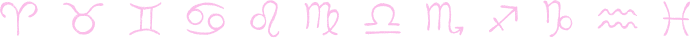 Pink Astrology Signs