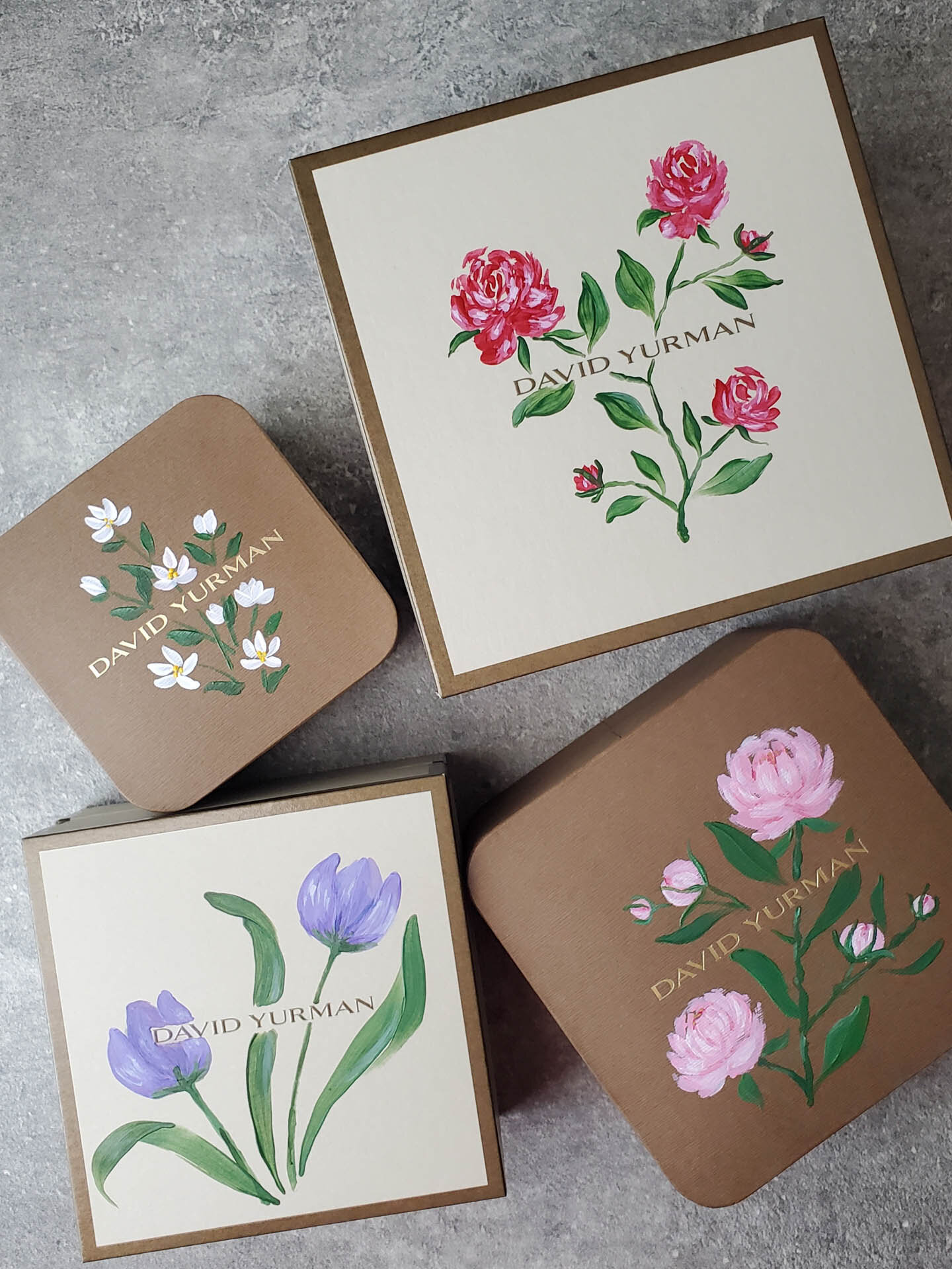 Painted on site artistry brand packaging activation