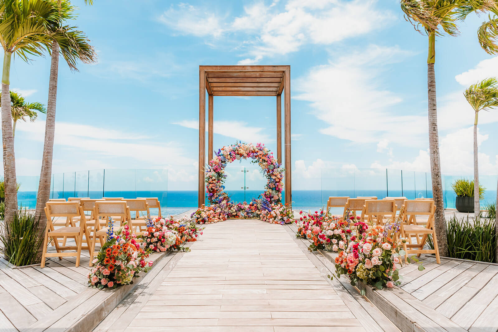 Destination wedding at Secrets Moxché Playa del Carmen