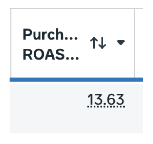Screenshot proof — 11 ROAS