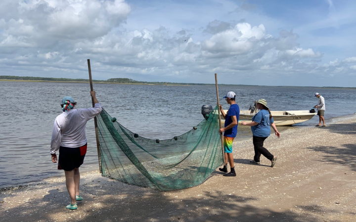 GTM Research Reserve Visitor Center Family Seining Event