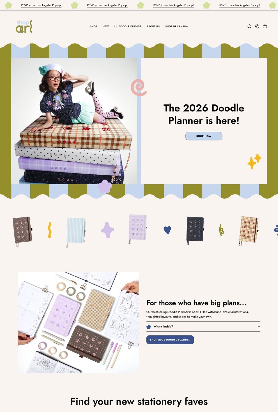 brand and website design for shopify shop