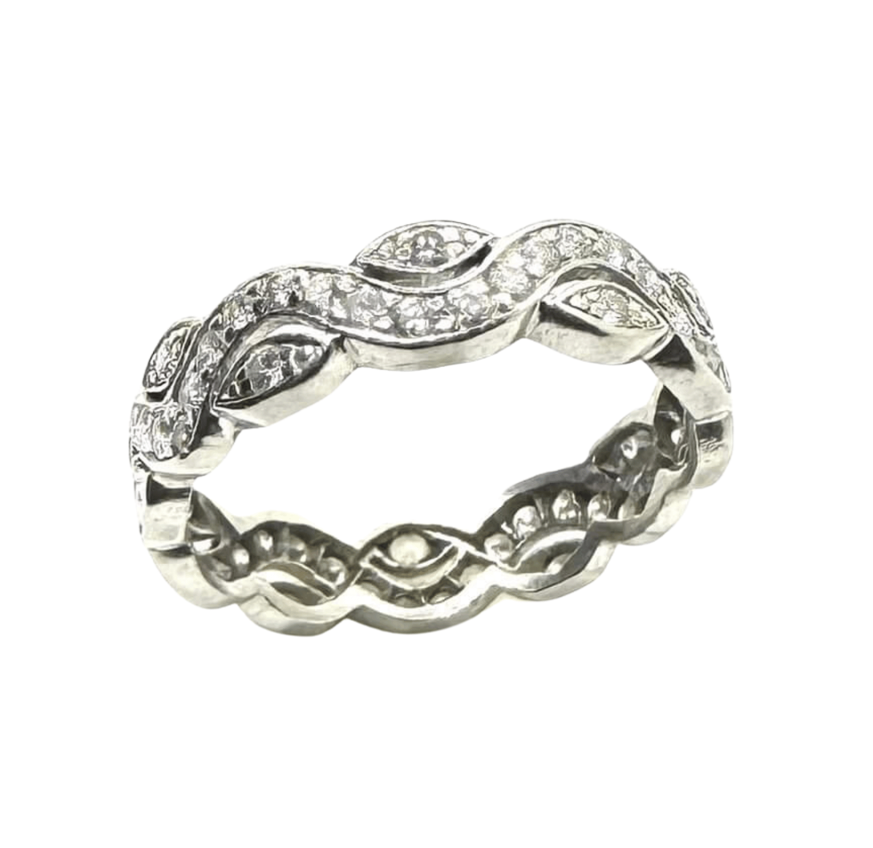 Platinum Diamond Eternity Band