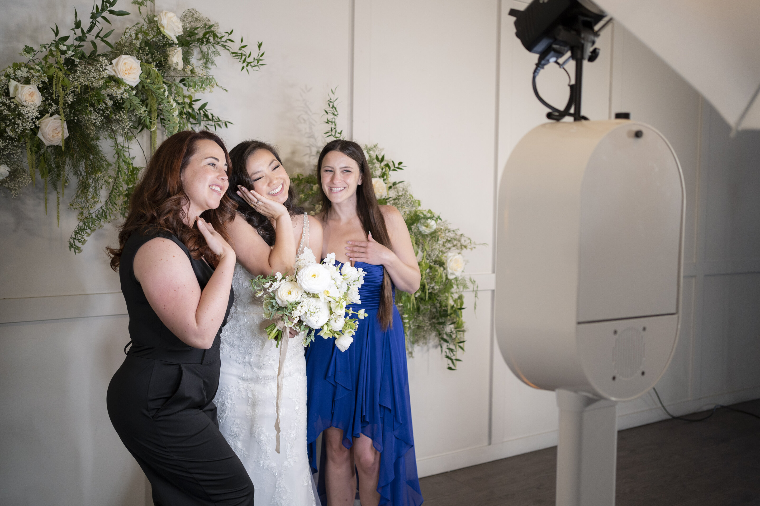 Digital photo booth setup for instant sharing at an Orlando brand activation