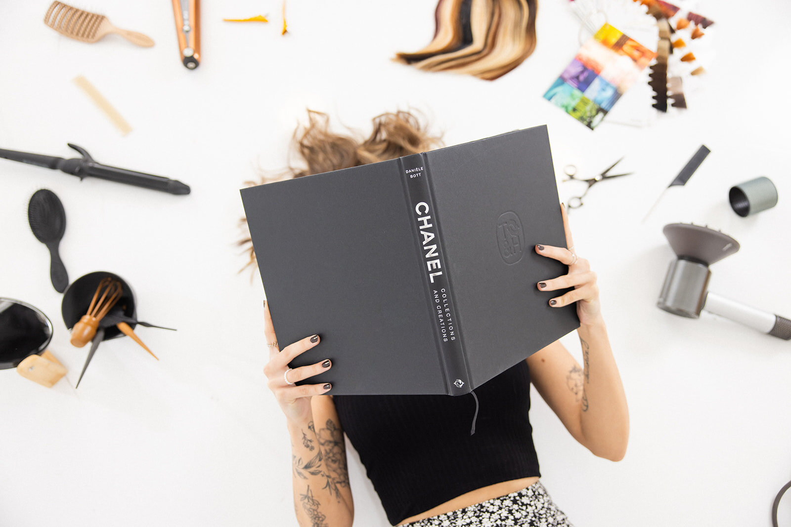 Hair color service at Echelon Salon