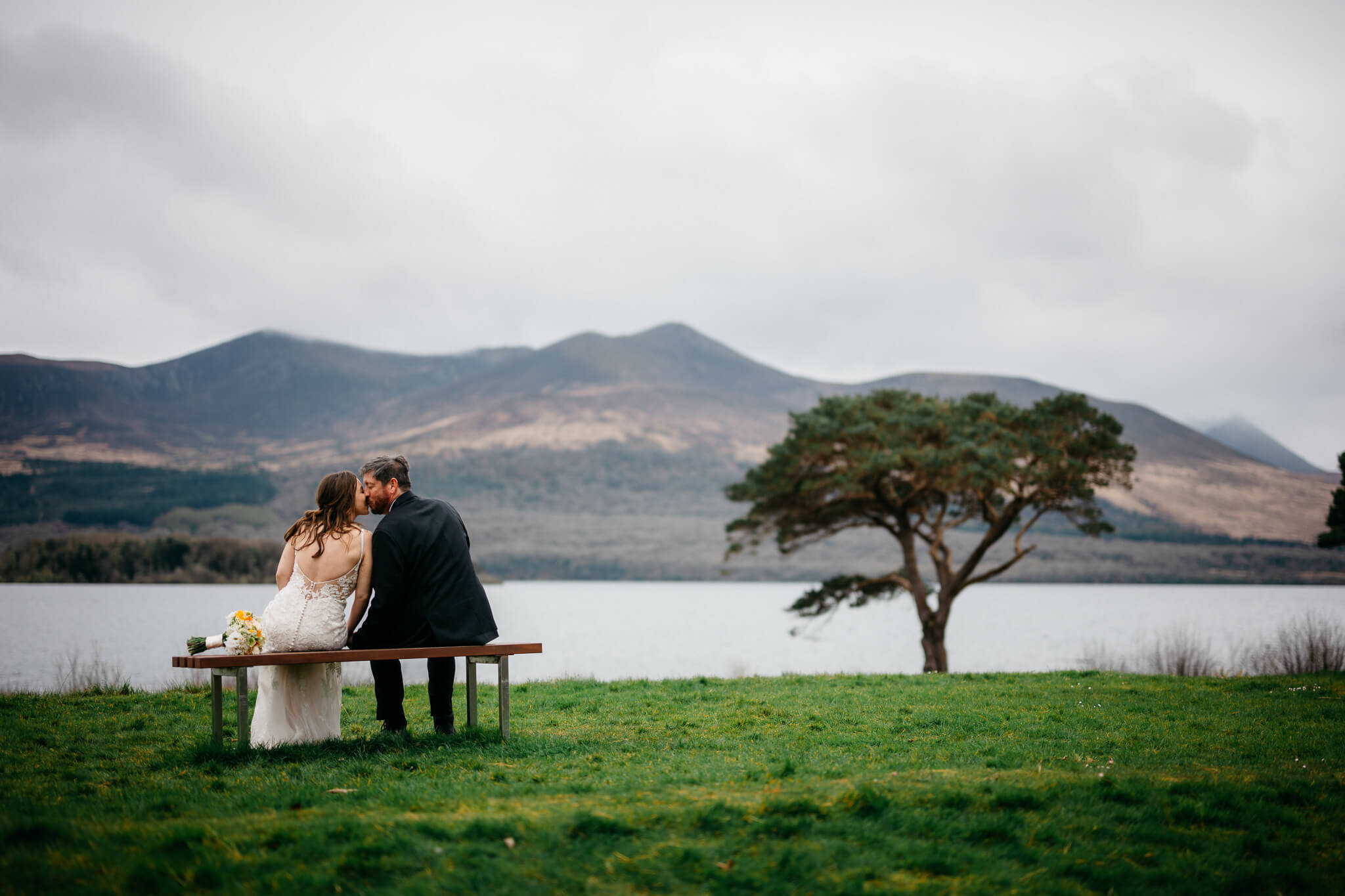 Ballycarbery Castle wedding elopement in Ireland