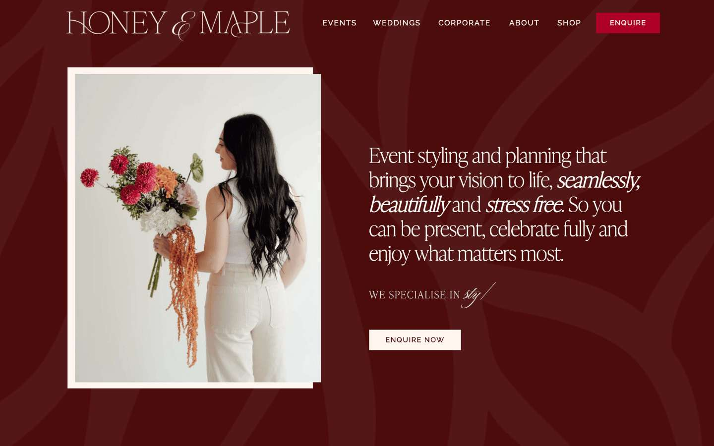 After — new website design by Alexandra's Archive