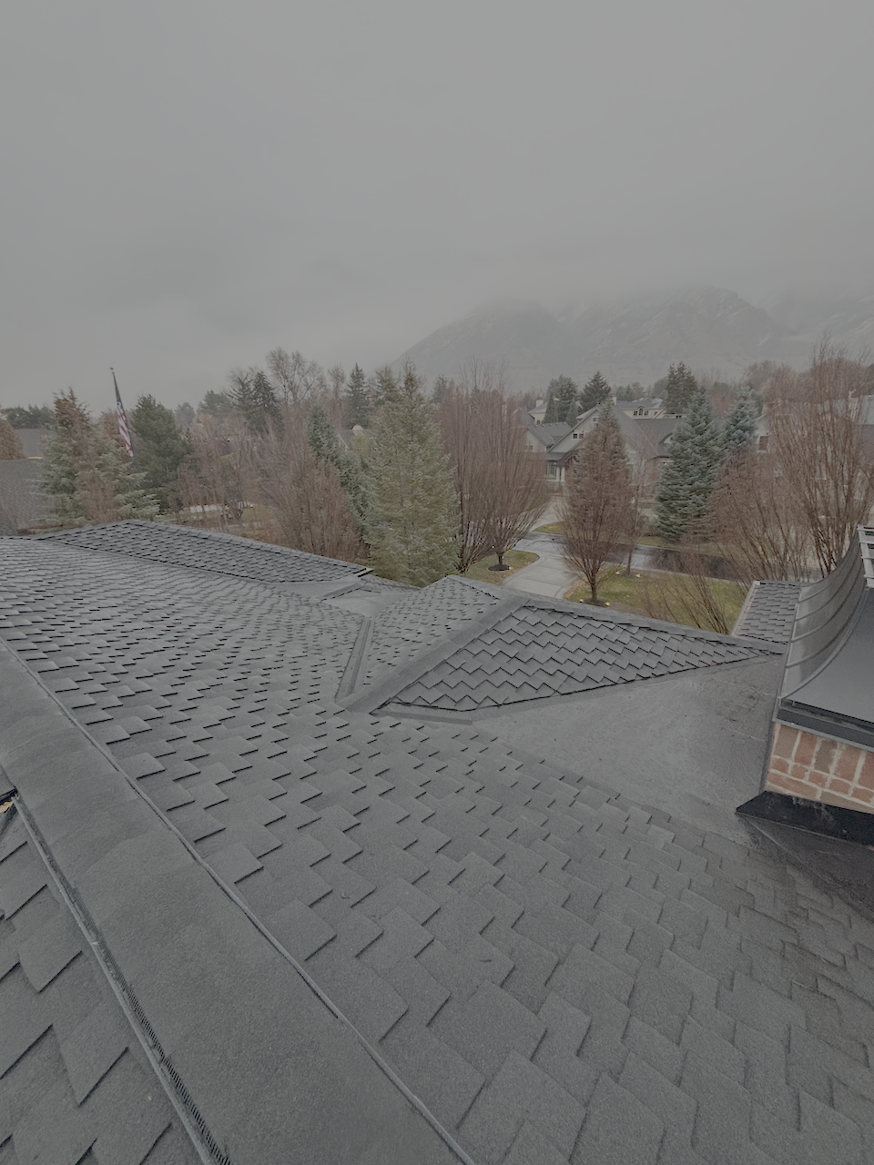 new residential shingle roof installation in springville utah 